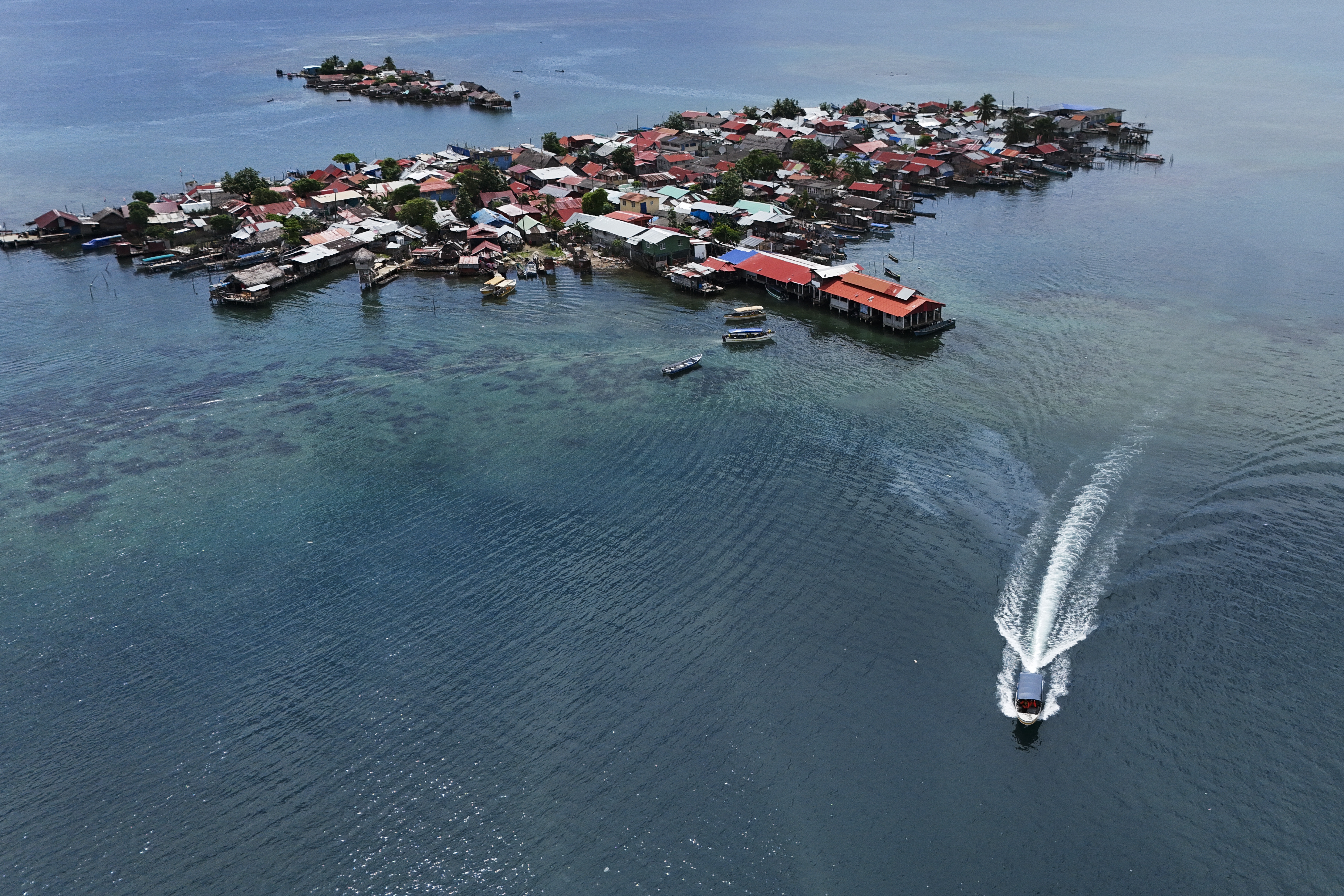 Île Carti Sugdupu au Panama (crédi photo : Matias Delacroix/AP)