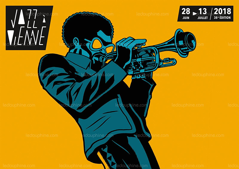 affiche Jazz à Vienne