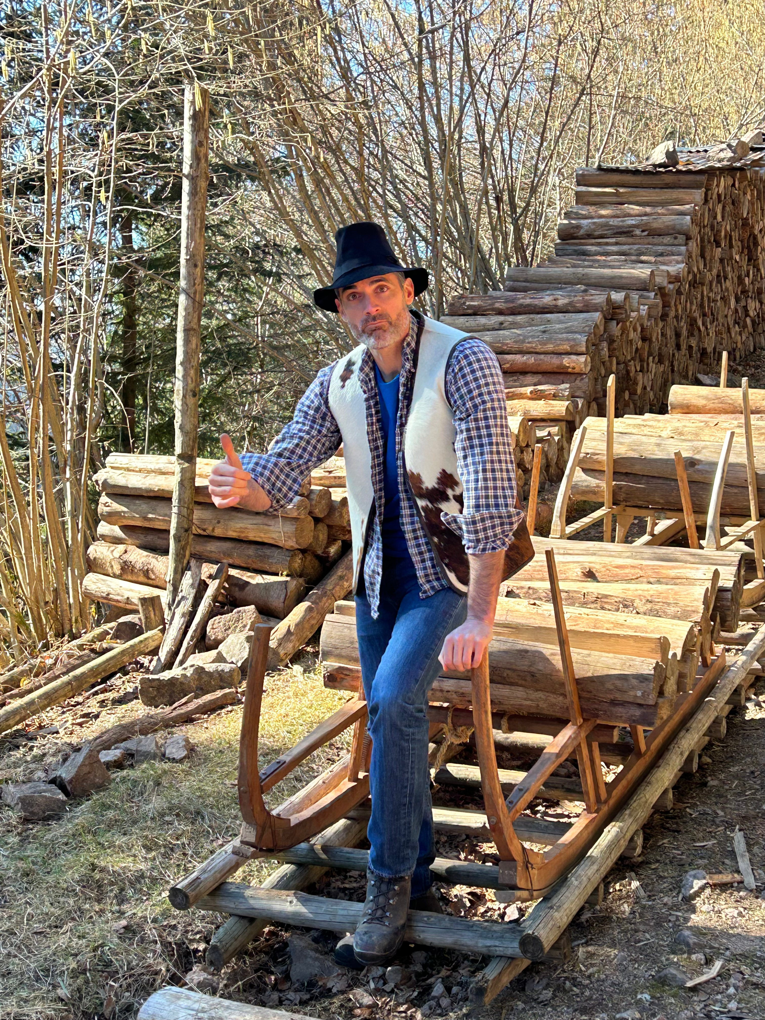 Gil Alma et sa schlitte