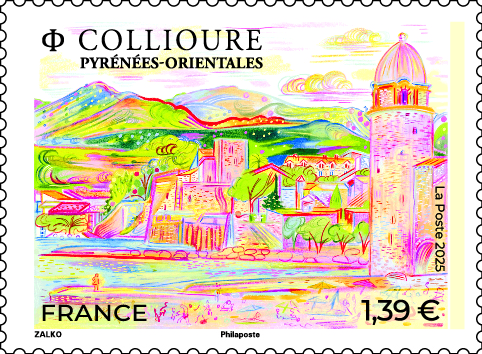Timbre Collioure 