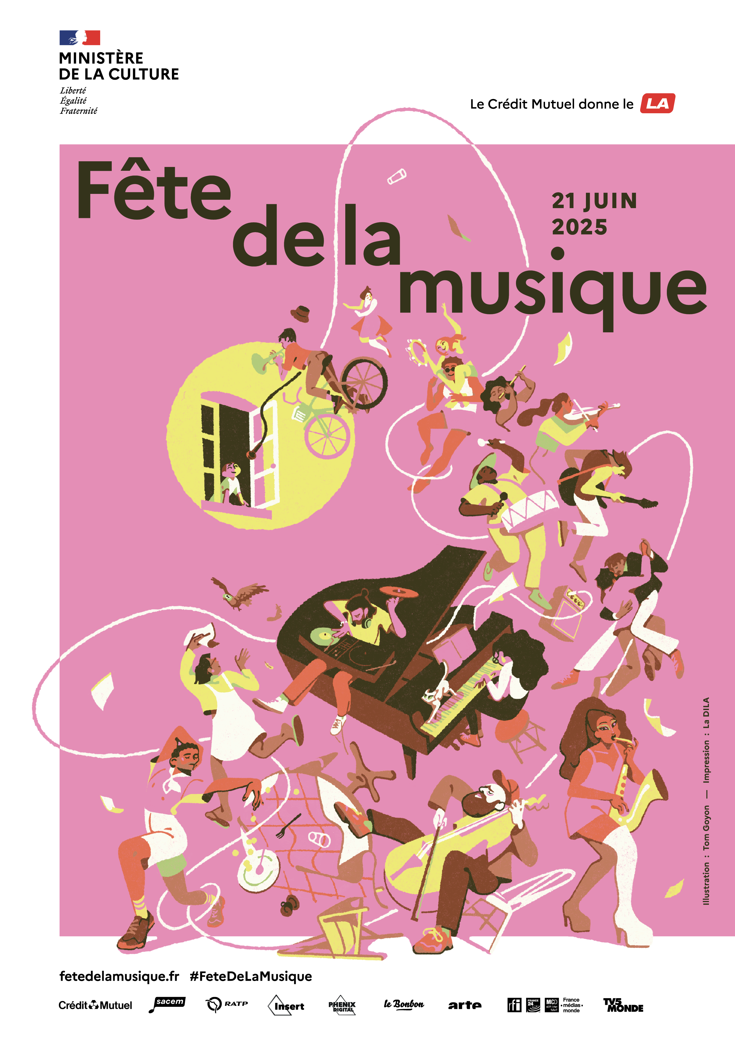 FETE DE LA MUSIQUE 2025 ! 21 juin   RADIO ET TV LA 1ERE - Retrouvons nous le 21 juin sur Réunion la 1ère Radio et TV  pour partager l’amour de la musique