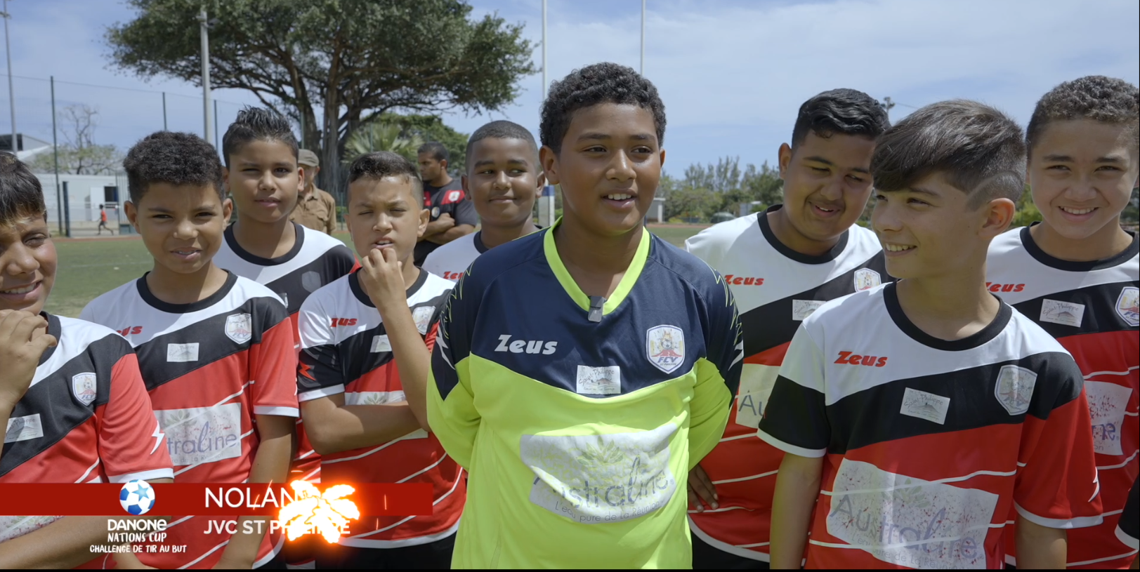 Danone Nations Cup 2022  Saison 2 La Finale « Le Challenge de Tirs au But, Réunion la 1ère »