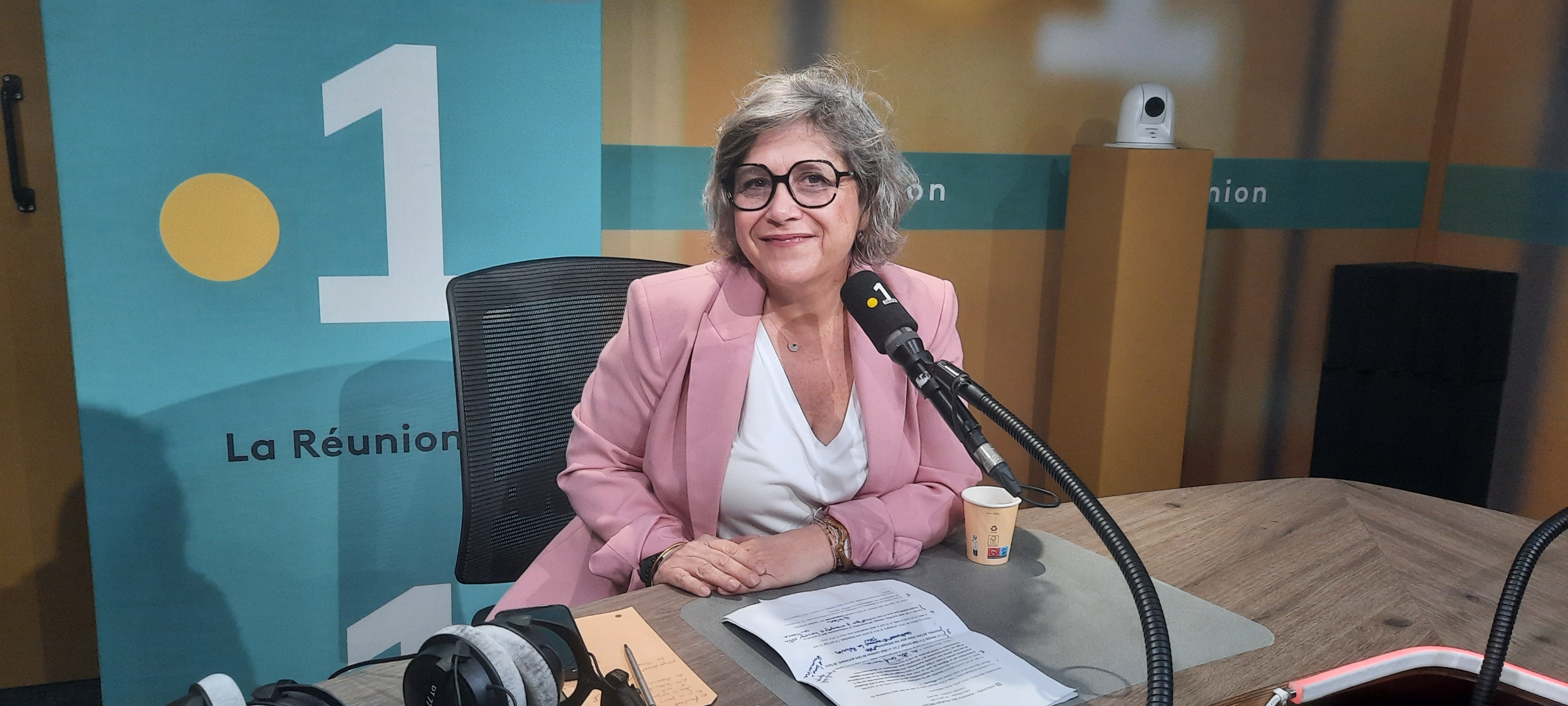Katy Hoarau, la présidente départementale du Mouvement des entreprises de France