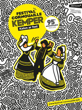 affiche du festival de cornouaille 2018