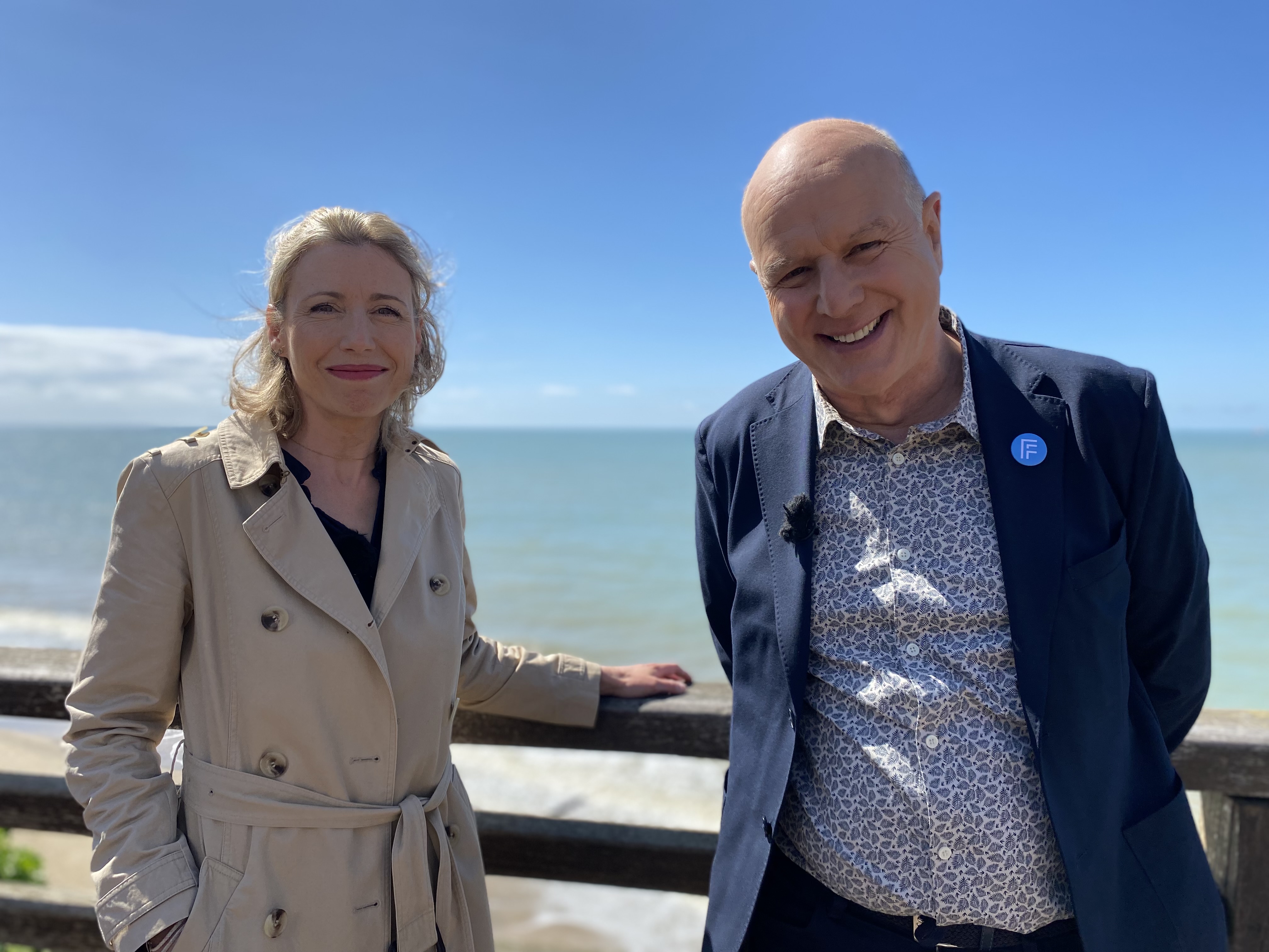 Aurélie Misery et Philippe Normand, écrivain et spécialiste de cinéma