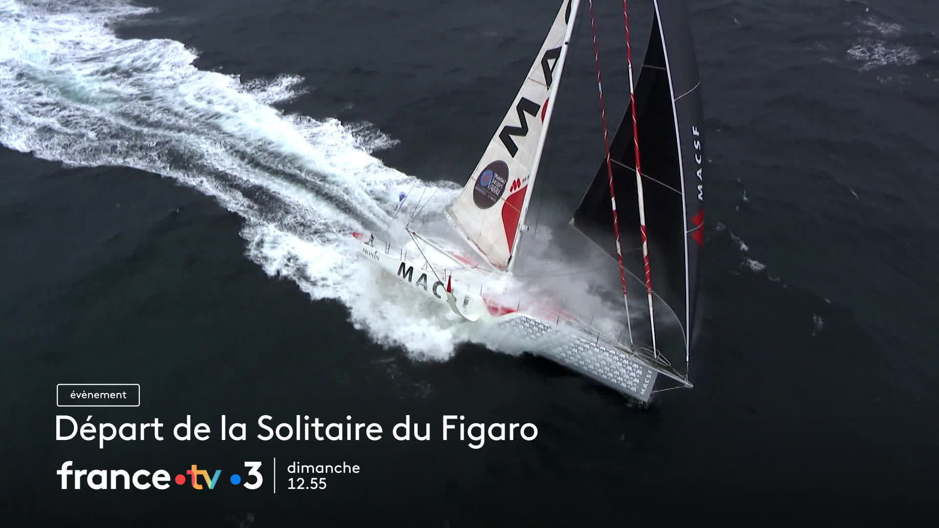 BA Normandie départ Solitaire du Figaro