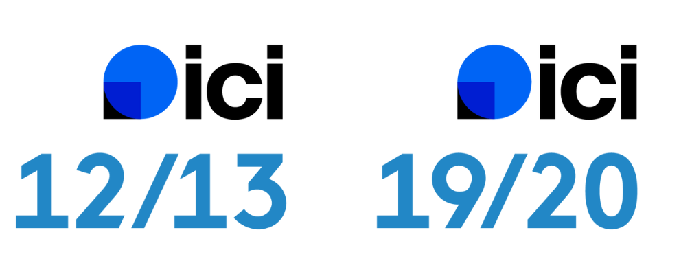 ICI 12 13 ICI 19 20