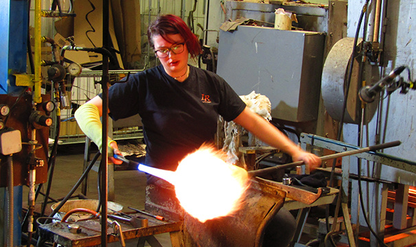 C'est là ! Travail du verre