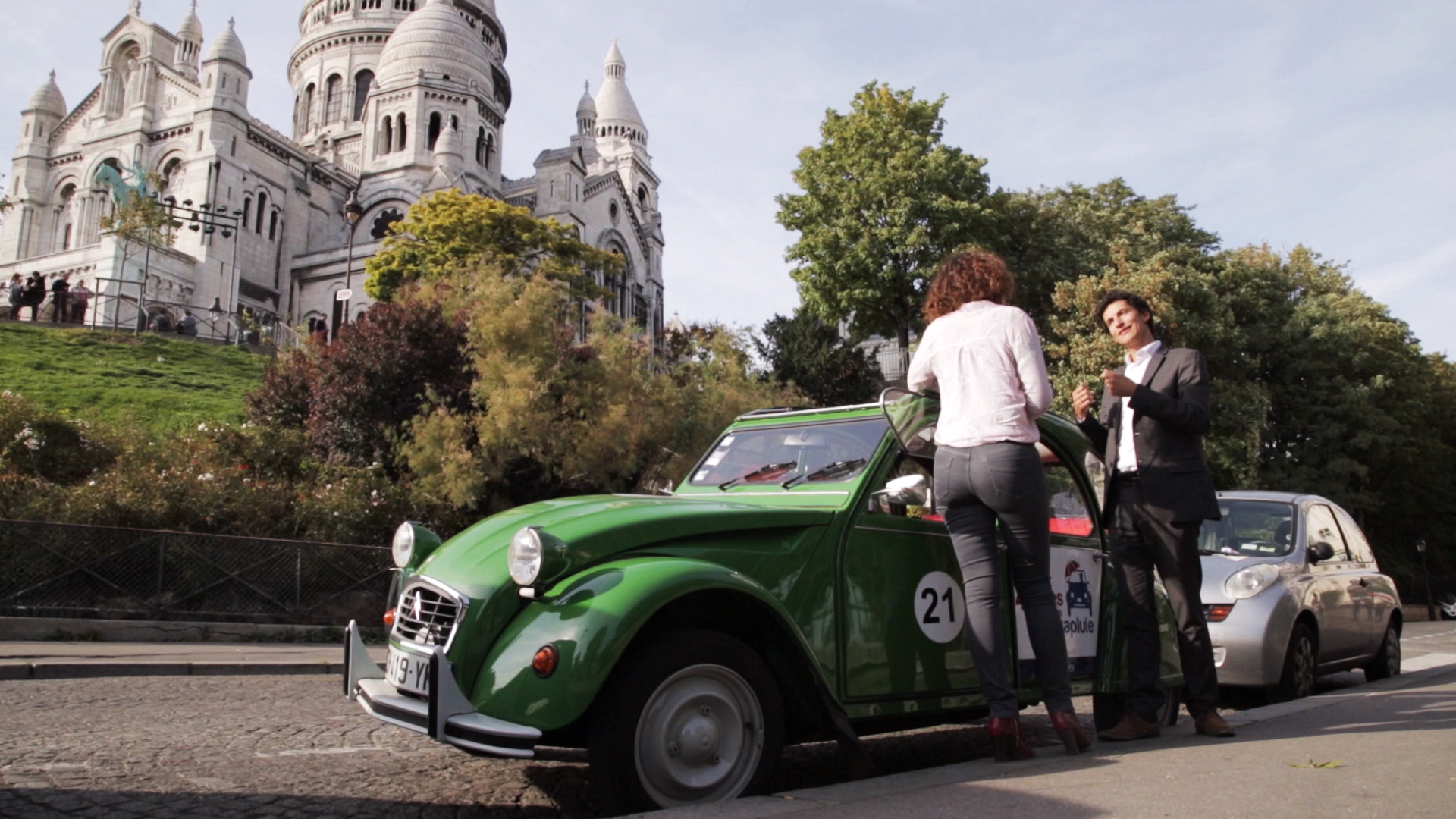 MS Lacarrau dans l'émission "Automobile, les clés du futur"