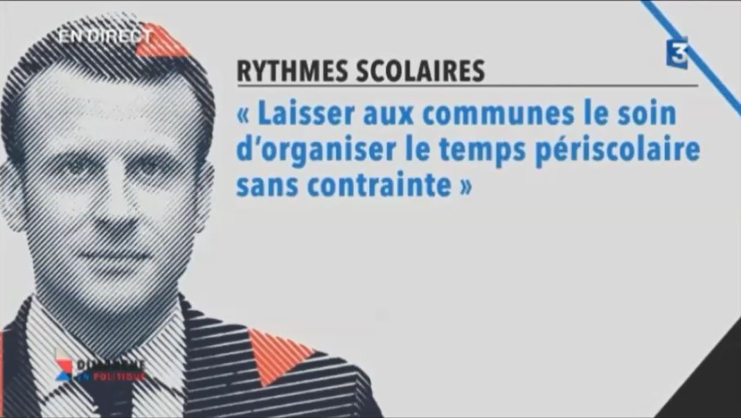 Infographie rythme scolaire