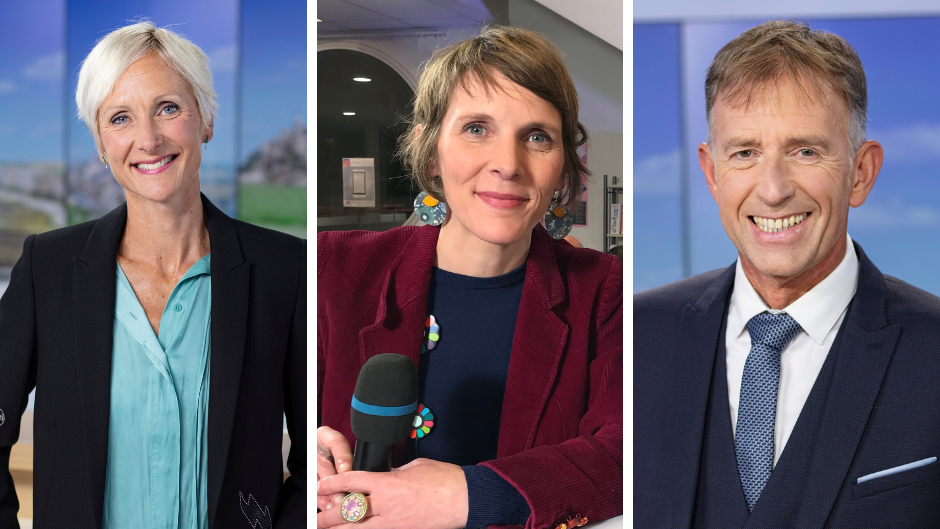 Gwenaëlle Louis, Pauline Latrouitte et Laurent Marvyle