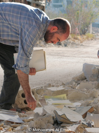 Daraya la bibliothèque sous les bombes - © Mohammed Al Eman