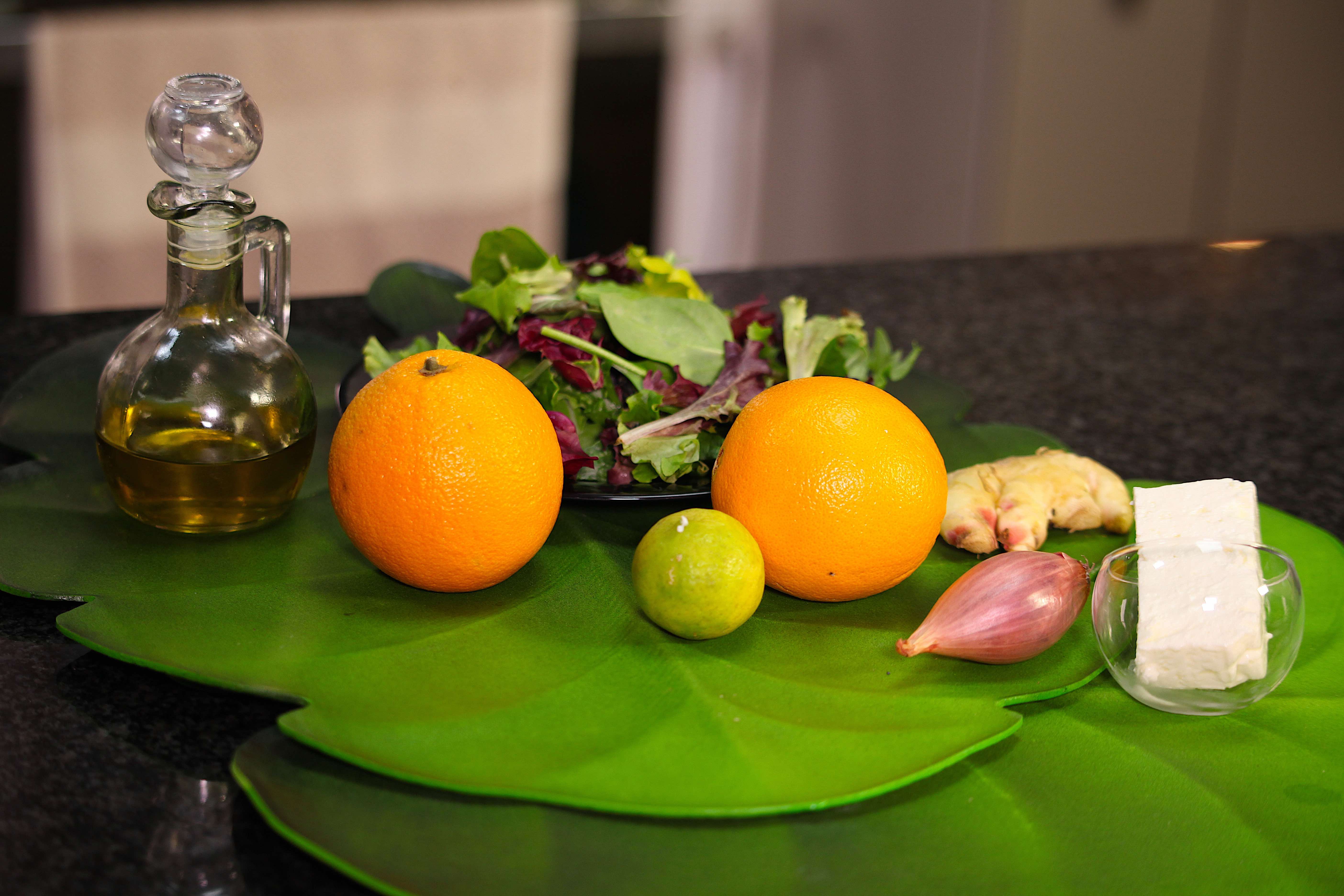 Ingrédients salade