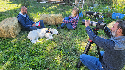 En terre animale avec Franck et Muffin au Mont Beuvray