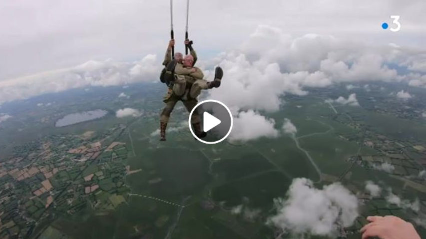 Le saut de Tom Rice à 97 ans