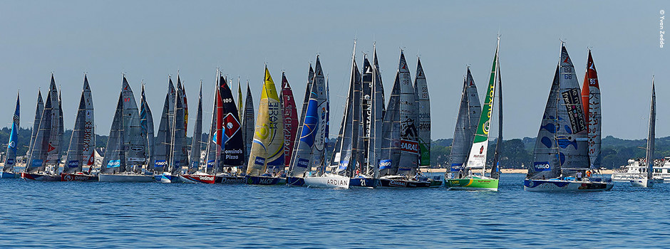 Le départ de la solitaire du Figaro © France 3