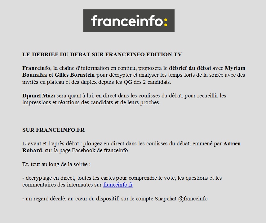 Dispositif franceinfo