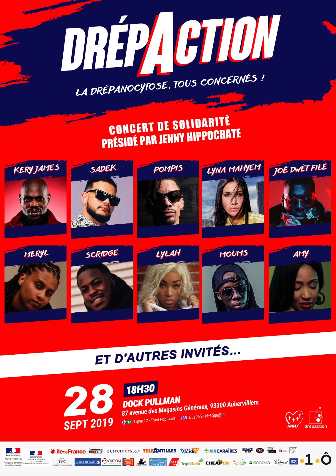 Affiche Drépaction 2019