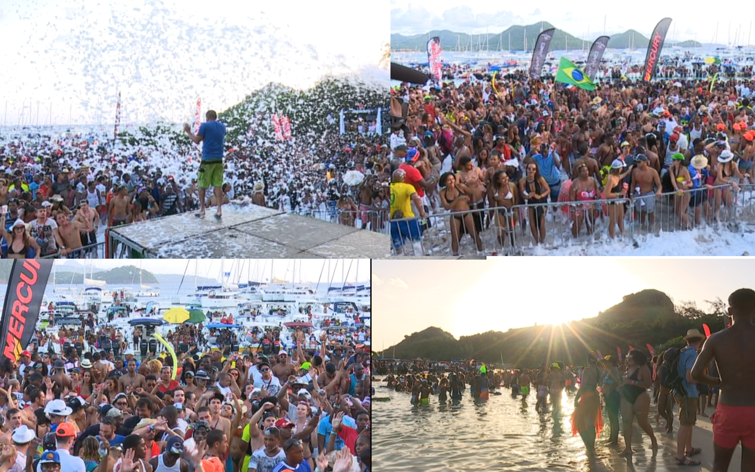 La Mercury Beach 2016 à Sainte-Lucie, du 12 au 15 août.