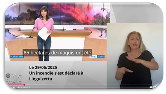 Notre module quotidien en langue des signes