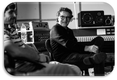 Francis Cabrel en studio//