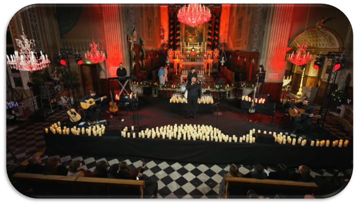 Cuscenza en concert à la cathédrale d'Ajaccio