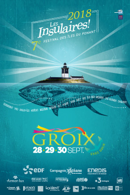 affiche festival Les Insulaires à Groix