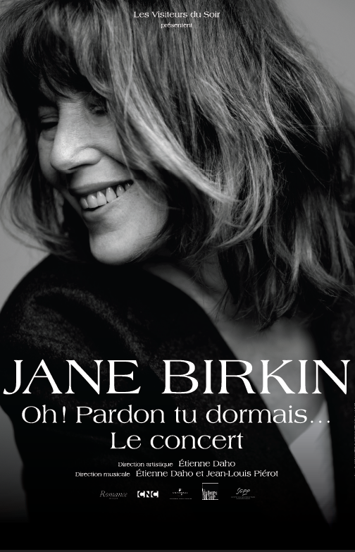 Affiche concert J. Birkin