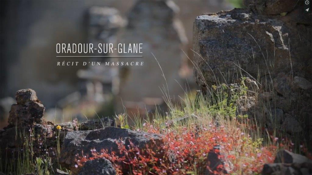 Visuel Oradour sur Glane récit d'un massacre