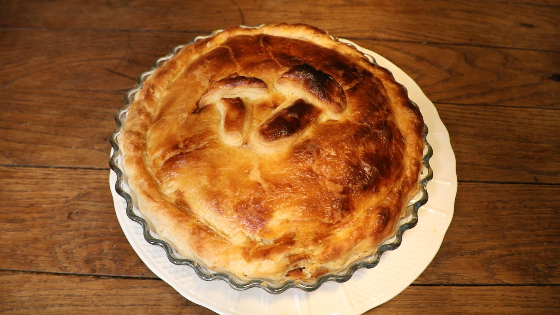 la tourte aux cèpes 