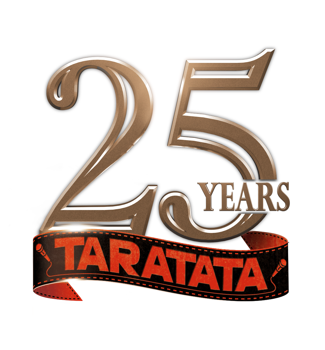 logo taratata 25 ans 