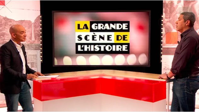 La scène de l'histoire