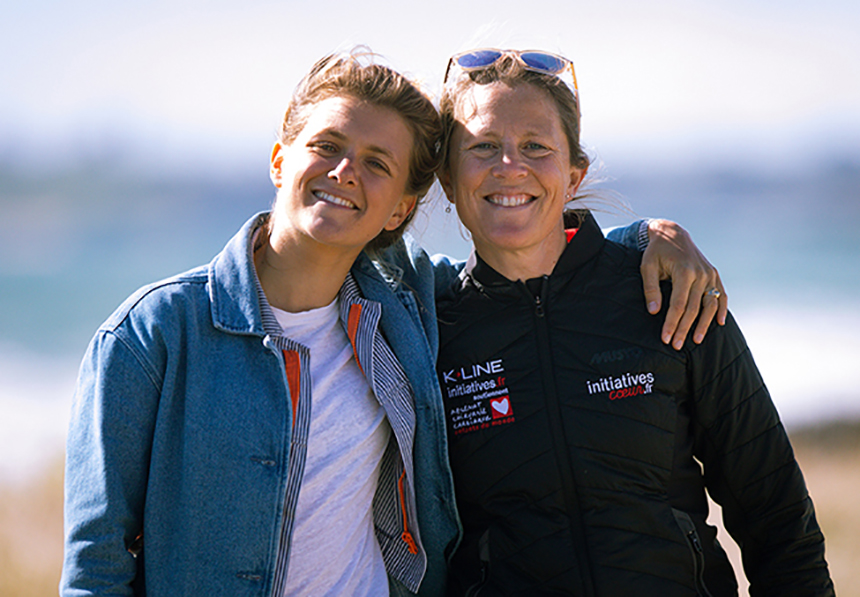 Marine Barnérias et Samantha Davis