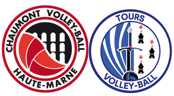 Logos match Chaumont VS Tours