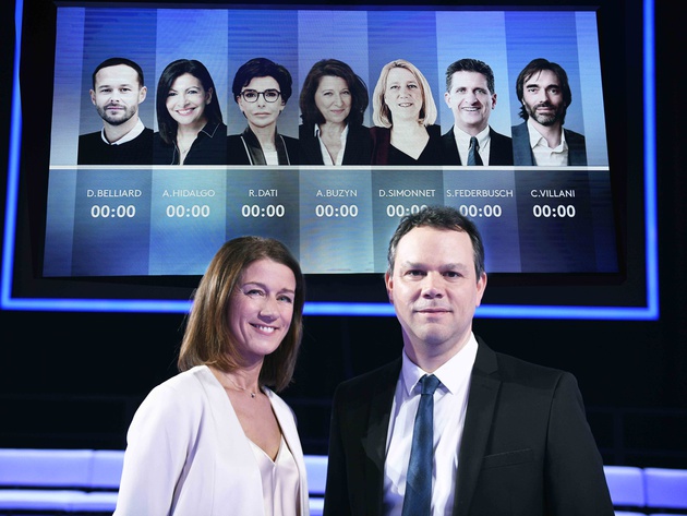 Carole Gaessler et Marc Fauvelle