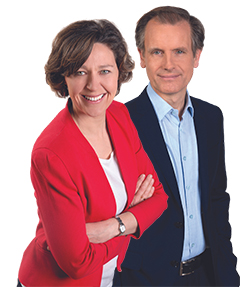 Nathalie Rossignol et Robin Durand