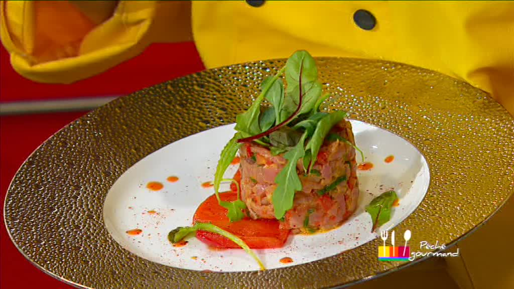 Assiette Tartare de veau comme un axoa