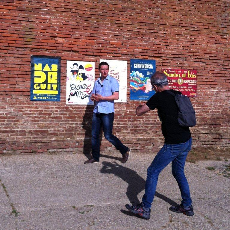 ©VapOcc/Benoît Roux devant affiches festivals