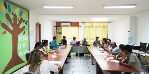 Reunion avec la fédération Te Niu o Te Huma