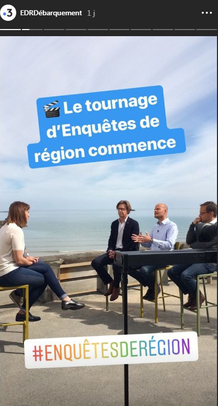 Story Tournage EDR Débarquement