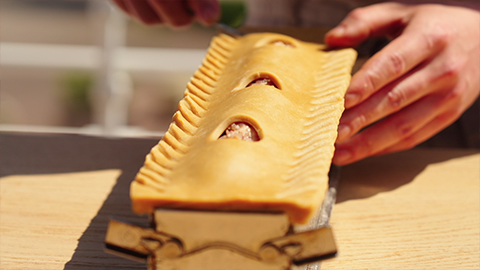 Succulent ! Le pâté en croute