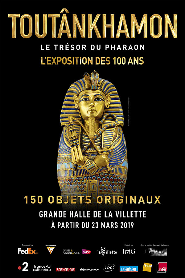 Affiche exposition TOUTANKHAMON