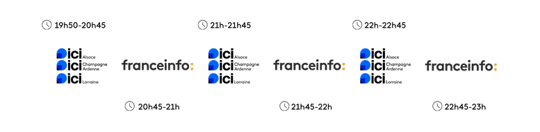 Créneaux régionaux et nationaux