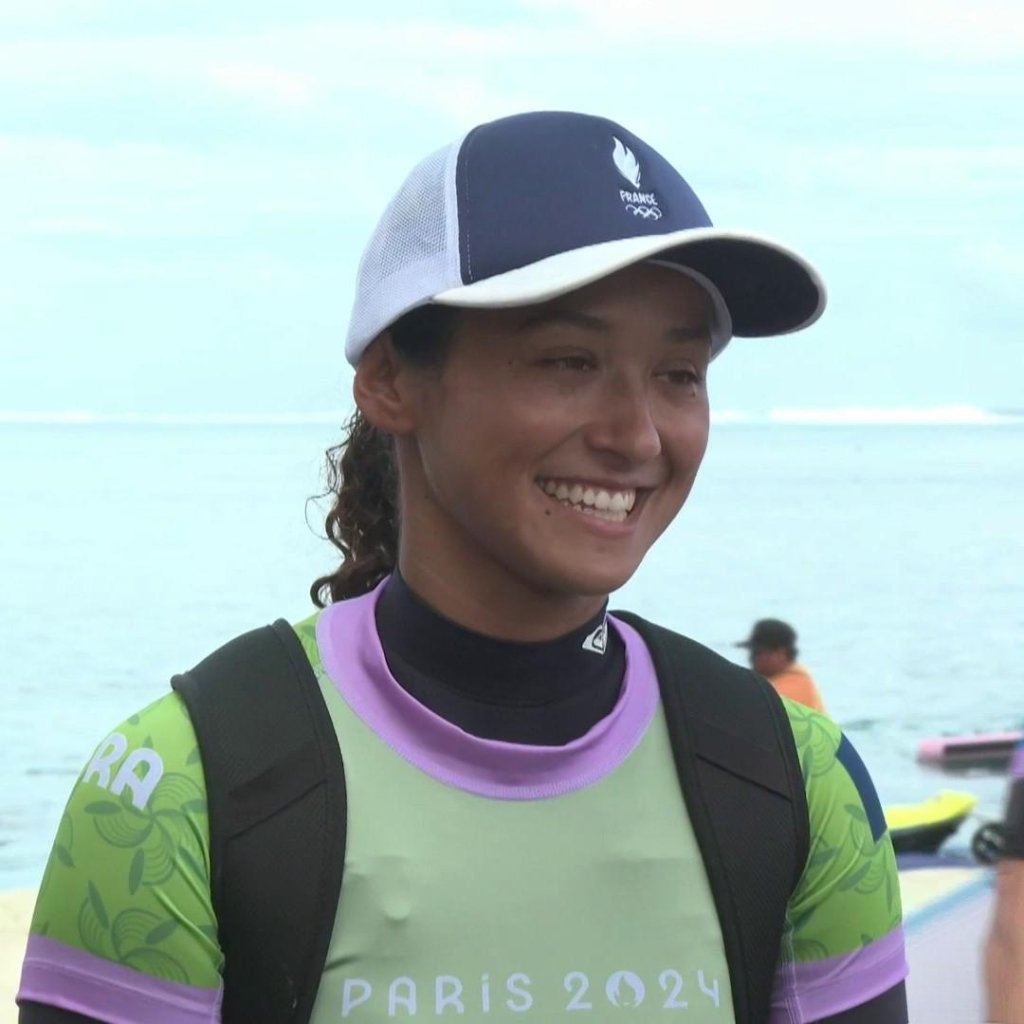 Vahine FIERRO - Équipe de France de Surf JO 2024