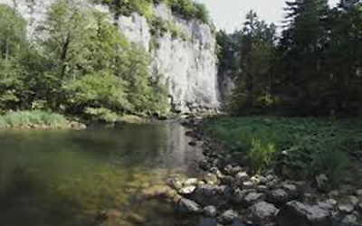 La vallée du Doubs