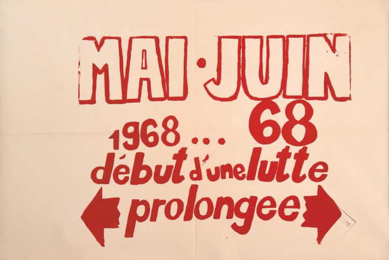 Affiche mai 68