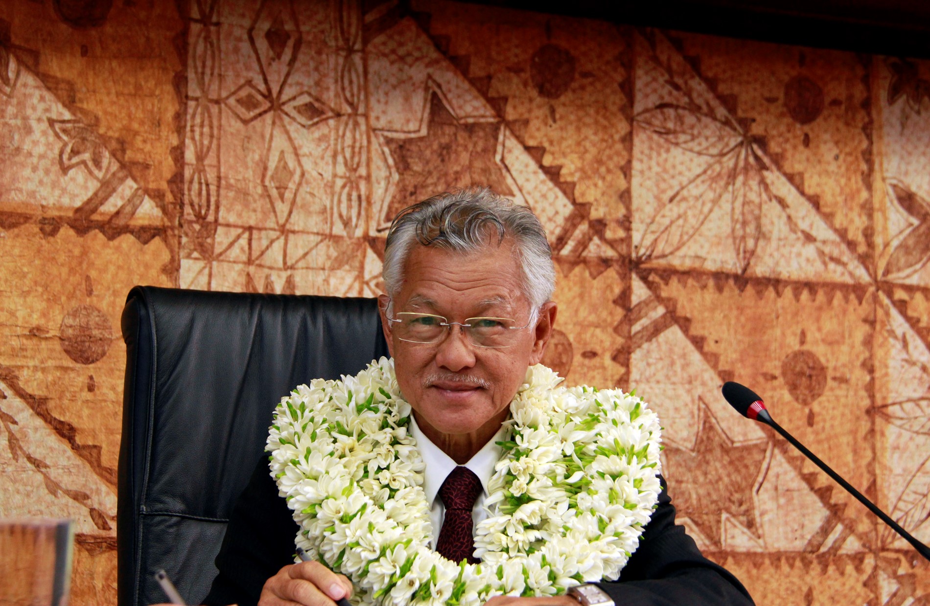 Voeux M. Tong Sang - Président de l'APF - @assemblée.pf