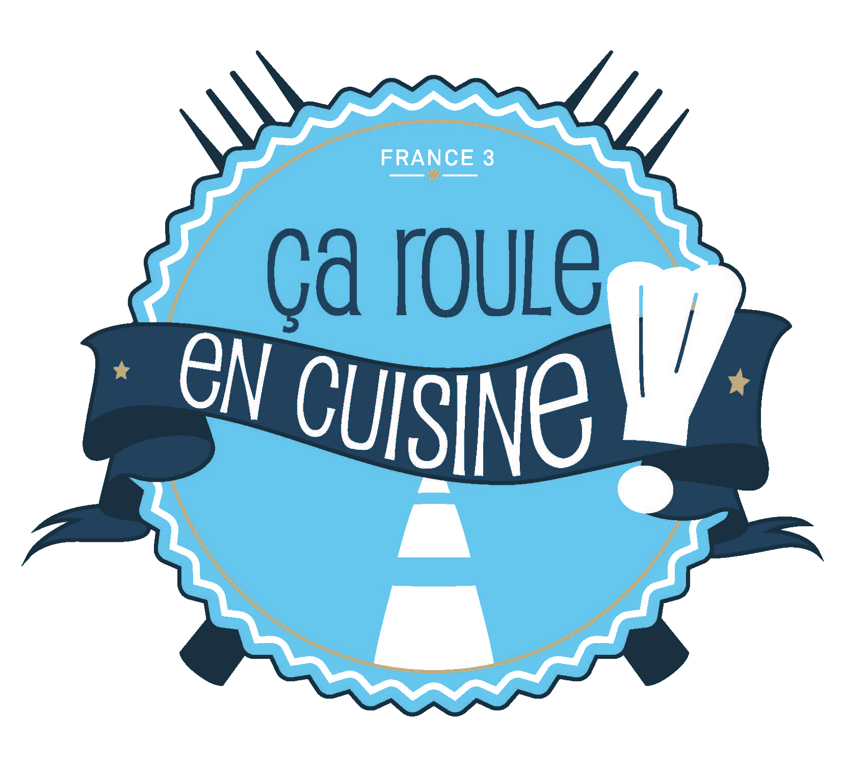 Ca roule en cuisine Logo