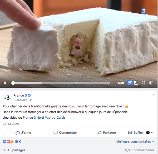 fève dans le fromage 