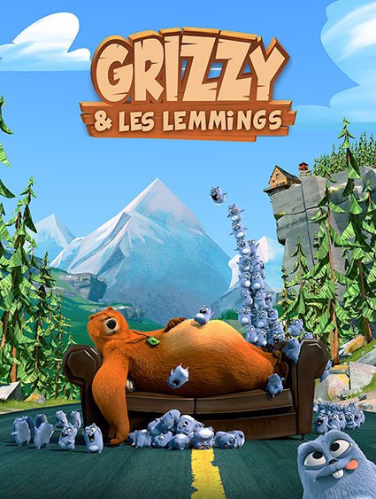 Grizzy et les lemmings